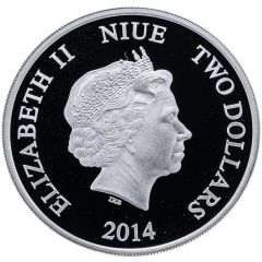 2 Dollars - Elizabeth II Goofy