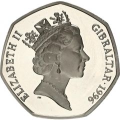 50 Pence - Elizabeth II Christmas
