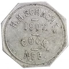 50 Cents - H.H. Schacht Cook, Nebraska