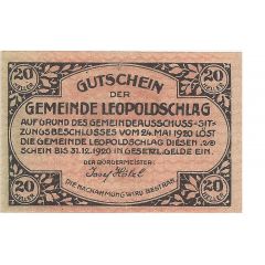 20 Heller Leopoldschlag