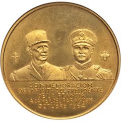 Medal - Charles de Gaulle Visit