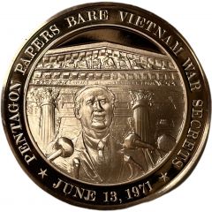 Medal - History of the United States Pentagon Papers Bare Vietnam War Secrets