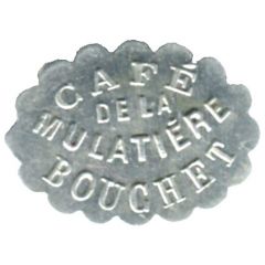 12 1/2 Centimes - Café de la Mulatière - Bouchet St Etienne