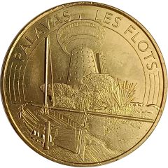 Monnaie de Paris Tourist Token - Palavas les Flots La tour et la barque
