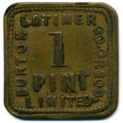 1 Pint - Burton Latimer CSL Northamptonshire