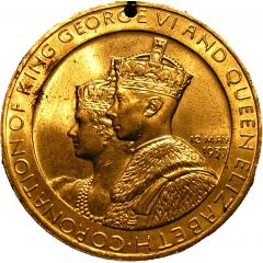 Medal - George VI and Elizabeth Coronation