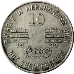 10 Cents - Pugh Coal Company Stone Cliff, West Virginia