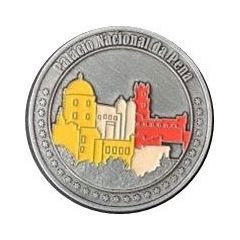 Médaille souvenir `Palacio Nacional da Pena` argent en couleur