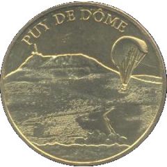 Monnaie de Paris Tourist Token - Puy de Dôme Le parapentiste