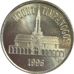 1/2 oz Silver - Mount Timpanogos LDS Temple