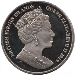 1 Dollar - Elizabeth II Porcupine Fish
