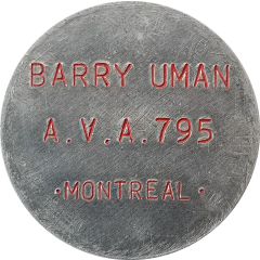 Token - Barry Uman Montreal
