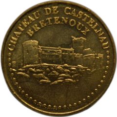 jeton touristique monnaie de paris bretenoux chateau de castelnau