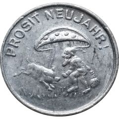 New Year Lucky Token Prosit Neujahr