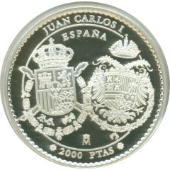 2000 Pesetas Charles V,Dos Sicilias