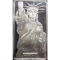 1 oz Silver Johnson Matthey - Statue of Liberty