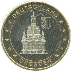 Medal - Deutschland Einigkeit Recht Freiheit Dresden