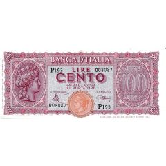 100 Lire Italia Turrita