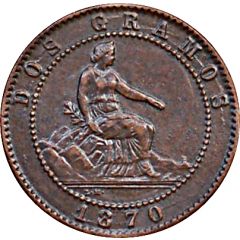 2 Centimos - Provisional Government