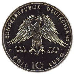 10 Euros 150 Years of Archaeopteryx Discovery