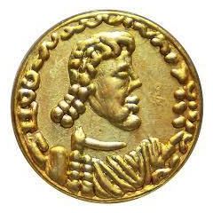 Token - Copy of Tremissis coin of Constantine IV AD668-685