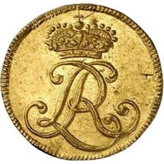 1 Pfennig - Louis Rudolph Gold pattern strike