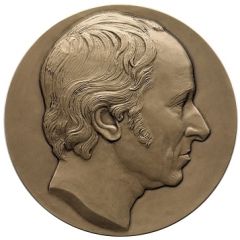 Diploma medal of the graduate of the medal workshop - Ivan Martos