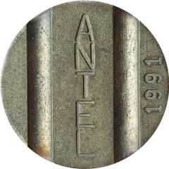 Telephone Token ANTEL with date