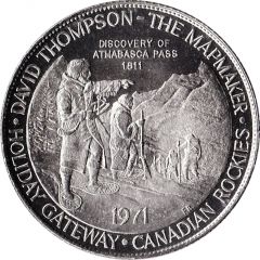 Souvenir Dollar - Jasper, Alberta