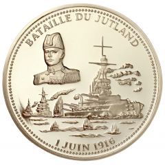 Medal - Société Française des Monnaies 1916 - La Bataille du Jutland