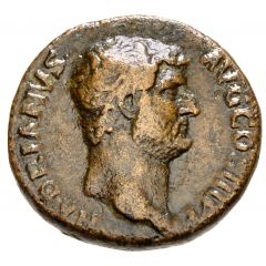 Dupondius or As - Hadrian ADVENTVI AVG CILICIAE S C, Gallia