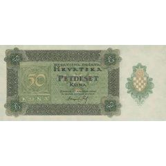 50 Kuna not issued