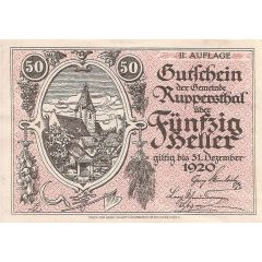 50 Heller Ruppersthal