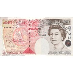 50 Pounds - Elizabeth II Sir John Houblon