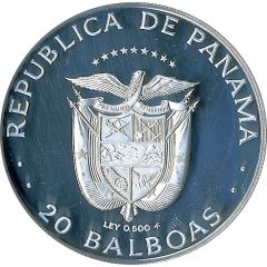 20 Balboas Vasco Nunez de Balboa
