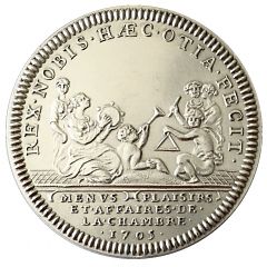 Restrike - Menus plaisirs 1705 Louis XIV