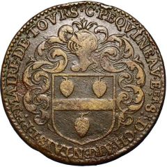 Token - Charles Pequineau - Maire de Tours Noblesse et Villes