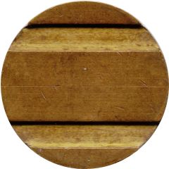Blank Token with 2/1 grooves, 25 mm
