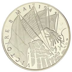 2e Guerre Mondiale - Victoire du 8 mai 1945 argent