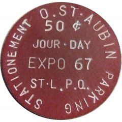 50 Cents - St. Aubin Jour-Day, Red