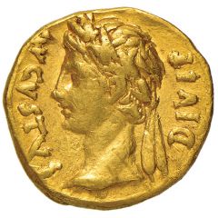 Aureus - Augustus IMP XII