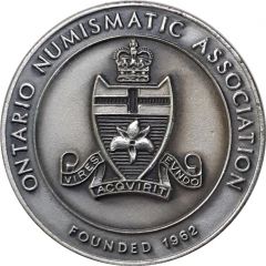 Medal - Ontario Numismatic Association Convention 1985 Stratford, Ontario