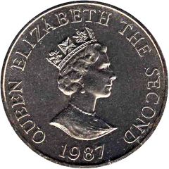 2 Pounds - Elizabeth II Pink Pigeon