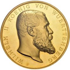 Prize medal from the Technical University in Stuttgart - Wilhelm II
