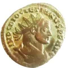 Fraction - Diocletianus VOT XX, Carthage