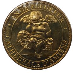 Token - Arthus Bertrand - Cathédrales et sanctuaires de France Cathédrale d`Amiens Ange pleureur