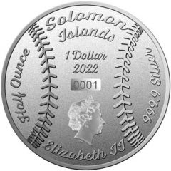 1 Dollar - Elizabeth II Baseball: Ball