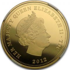 2 Sovereigns - Elizabeth II Regent And The Lion