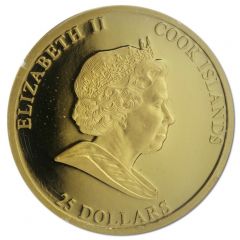 25 Dollars - Elizabeth II Year of the Rabbit