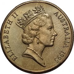 1 Dollar - Elizabeth II 3rd Portrait - Banjo Paterson